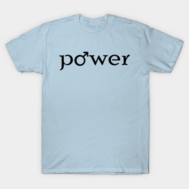 Man power T-Shirt by AsKartongs